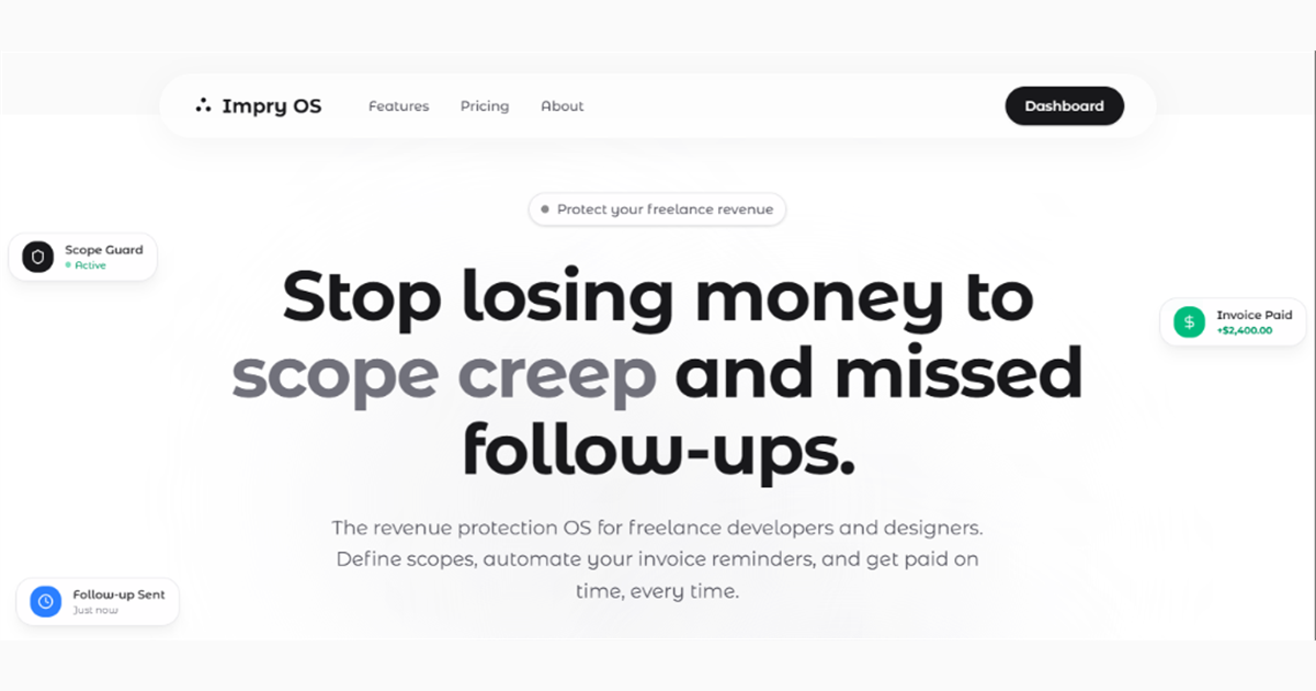 Revenue Protection for Freelance Developers & Designers